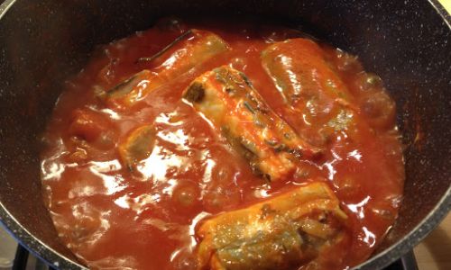 anguilla marinata al pomodoro ricetta